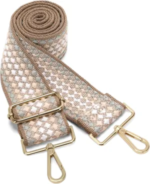 GINJKGO Purse Straps Replacement Crossbody - Adjustable Bag Strap for Purses, Wide Shoulder Strap for Women Guitar Purses