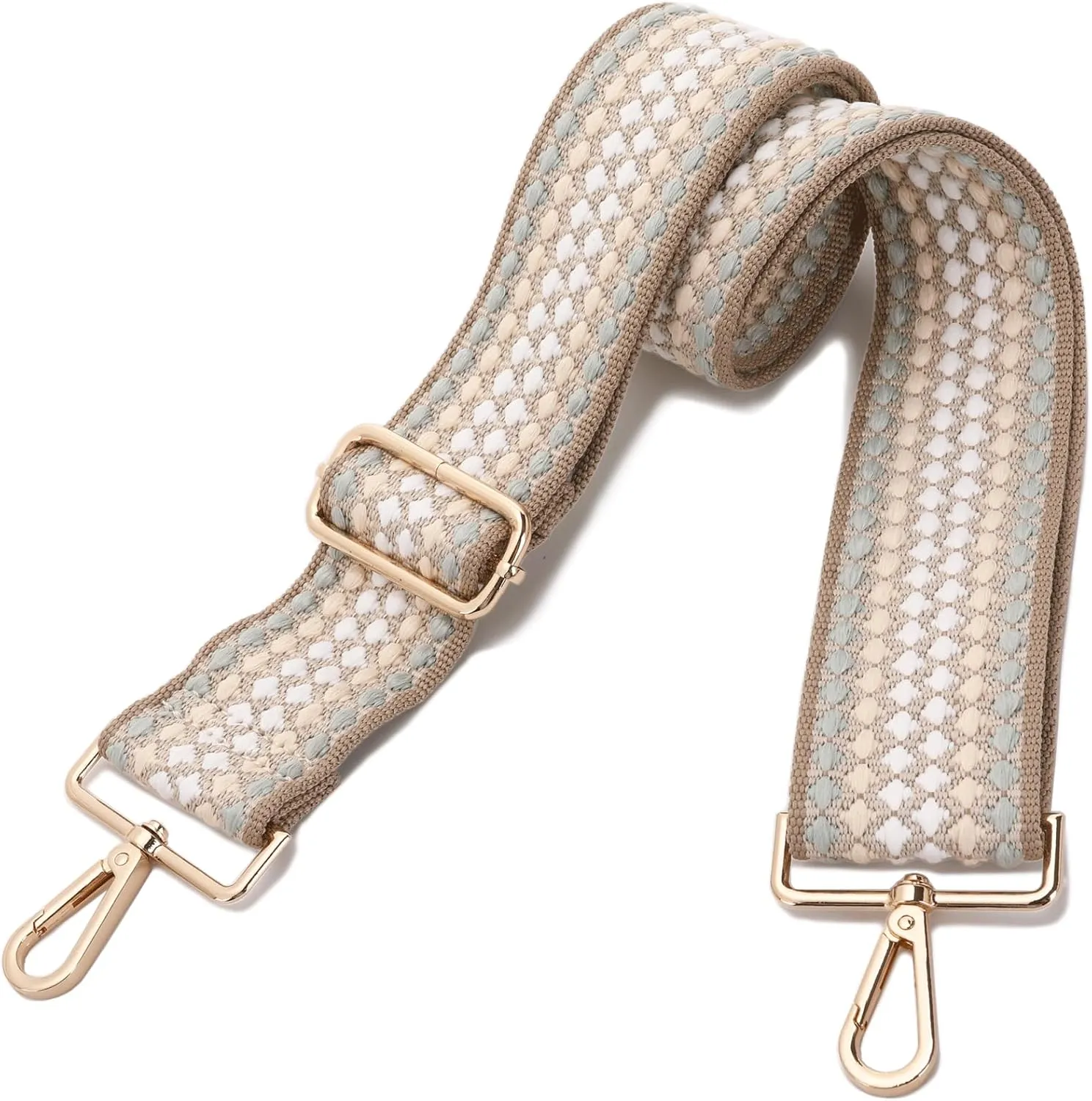GINJKGO Purse Straps Replacement Crossbody - Adjustable Bag Strap for Purses, Wide Shoulder Strap for Women Guitar Purses