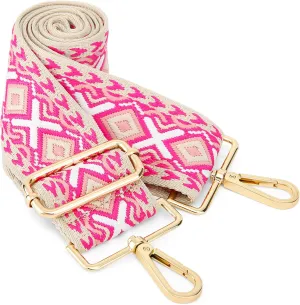 GINJKGO Purse Straps Replacement Crossbody - Adjustable Bag Strap for Purses, Wide Shoulder Strap for Women Guitar Purses