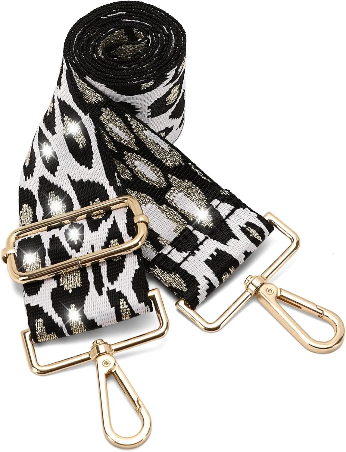 GINJKGO Purse Straps Replacement Crossbody - Adjustable Bag Strap for Purses, Wide Shoulder Strap for Women Guitar Purses