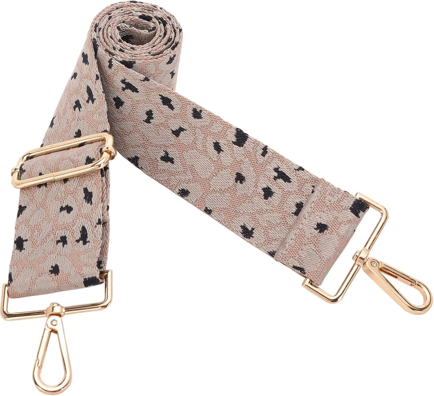 GINJKGO Purse Straps Replacement Crossbody - Adjustable Bag Strap for Purses, Wide Shoulder Strap for Women Guitar Purses