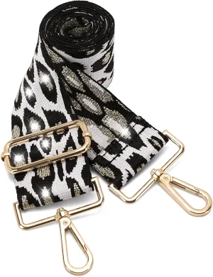 GINJKGO Purse Straps Replacement Crossbody - Adjustable Bag Strap for Purses, Wide Shoulder Strap for Women Guitar Purses