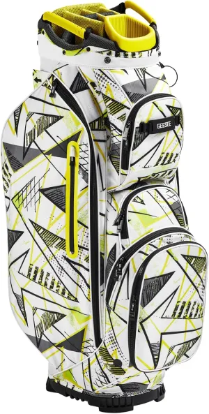 Golf Cart Bag with 14 Way Organizer Divider Top,Golf Club Bag is Made of 600D Twill Oxford Cloth,Quality Handle and Waterproof/Sunscreen Rain Cover for Golf Lovers