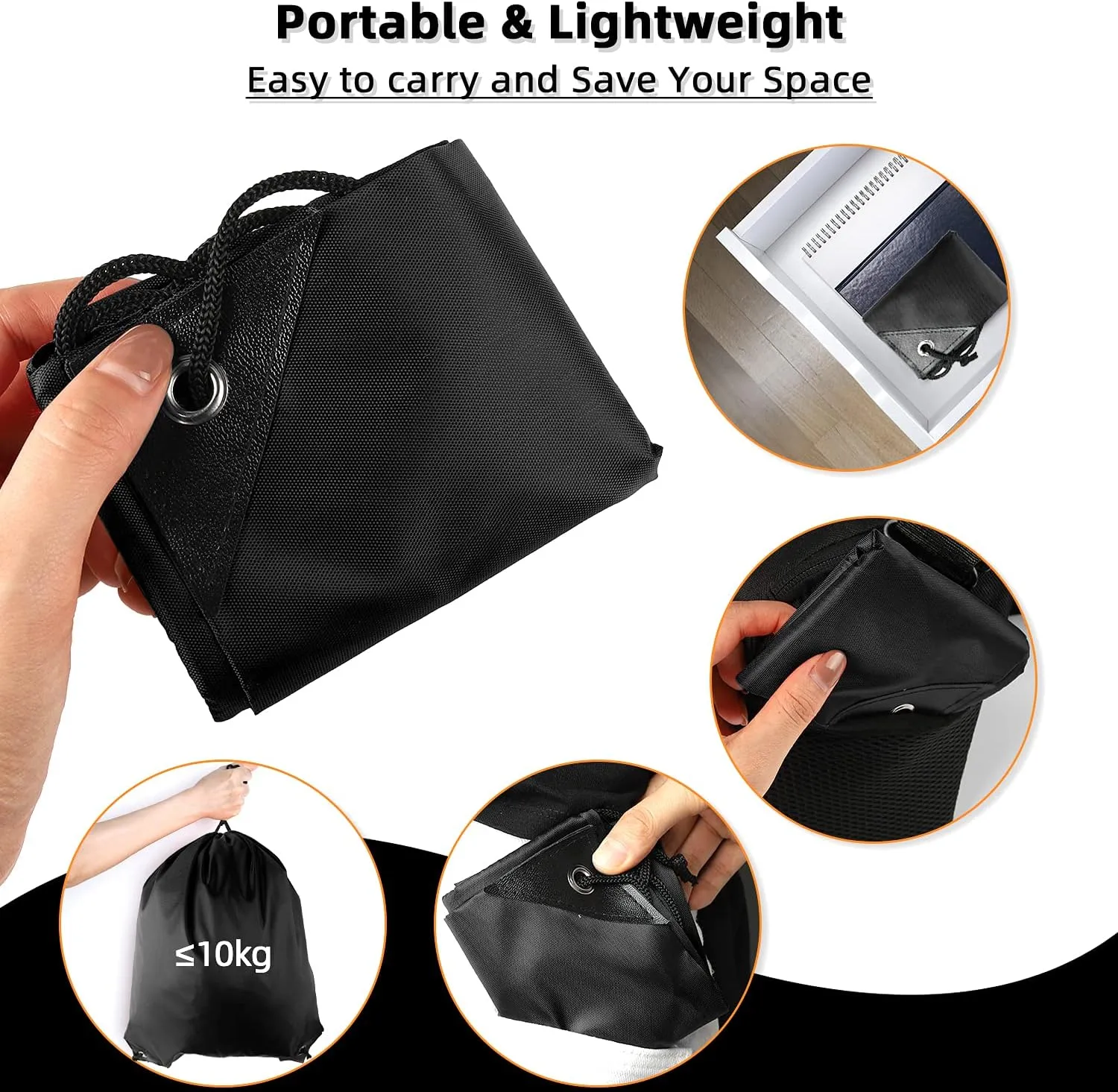 GoodtoU Drawstring Bags Bulk, 100 Pcs Draw String Bags Cinch Bag Drawstring Gym Bag Sackpack Drawstring Backpack for Women Men, Black