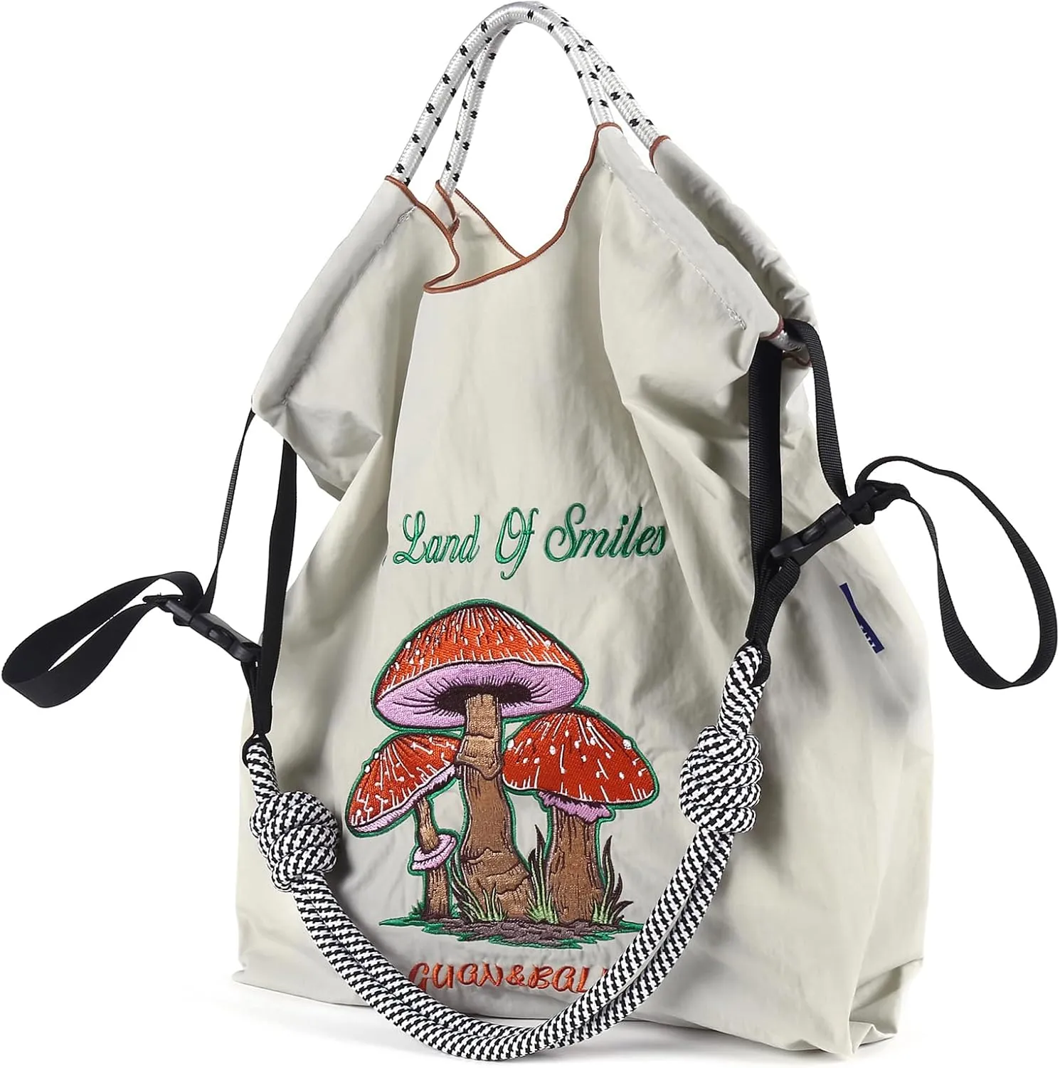 Guan&Ball Large Tote Bag For Women,Foldable Tote Bag, Personalized Present Suitable for Wedding, Birthday, Beach, Holiday