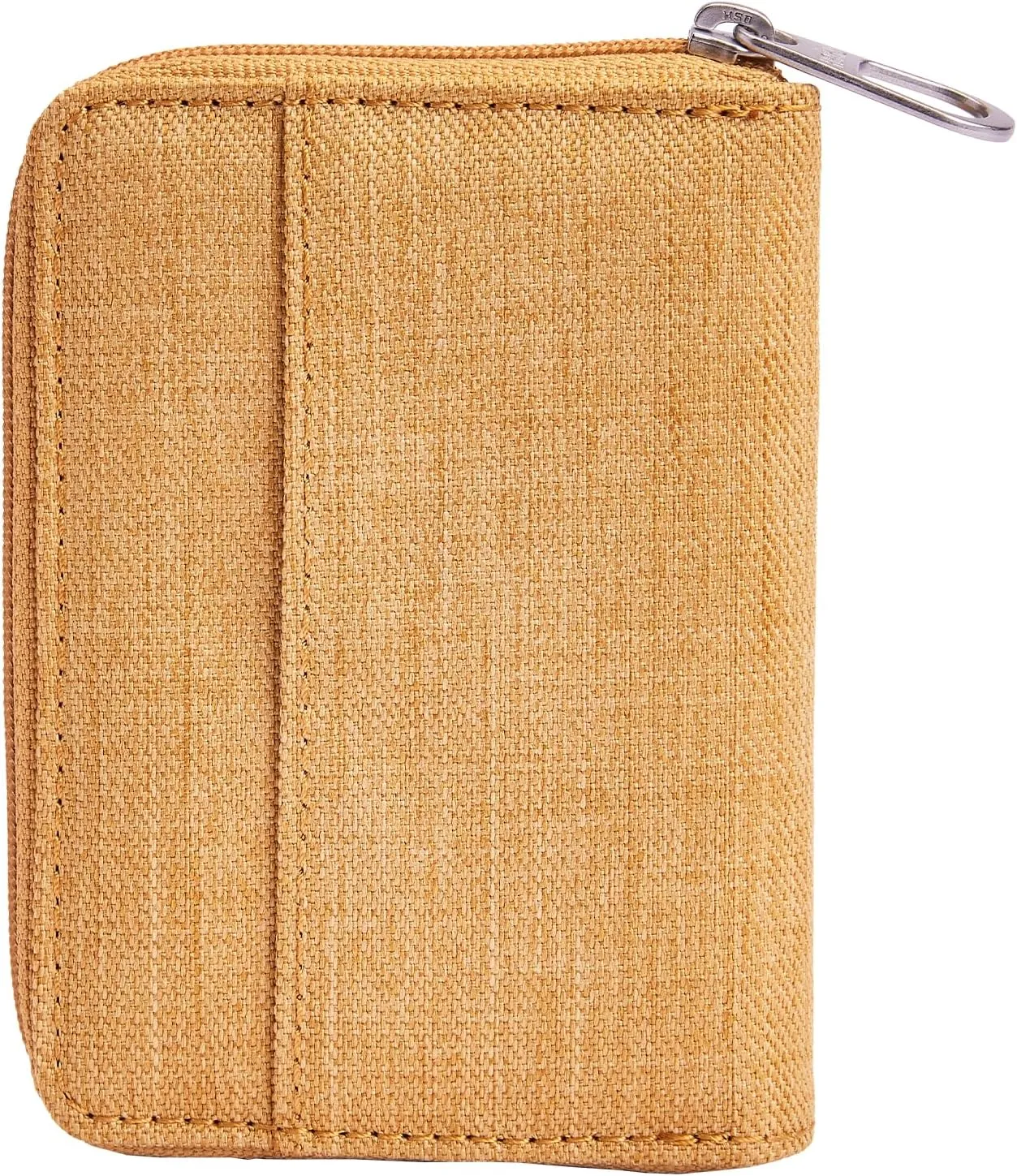 HAIKU Sprout Wallet, Lightweight Small Wristlet Wallet with Zippered Pouch, RFID Pockets, and Removeable Wrist Strap, Honeycomb