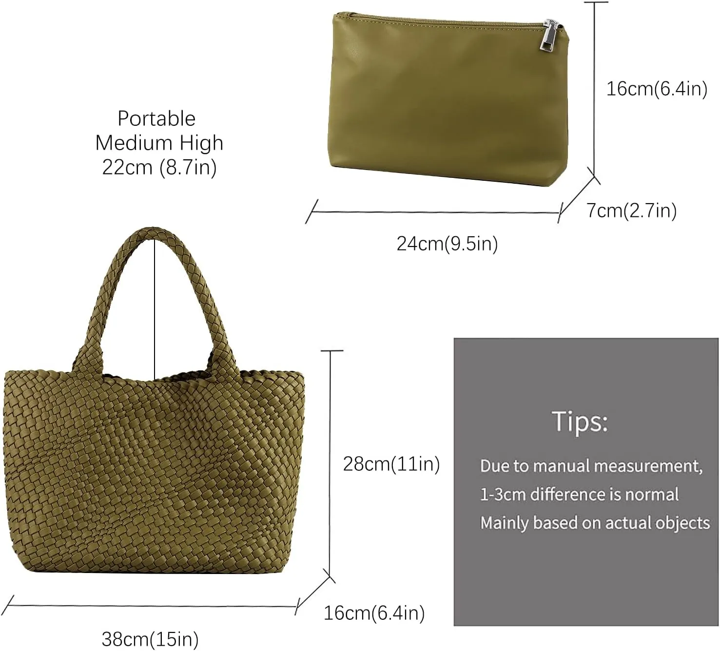 Handmade Woven Bag Satchel Handbag For Women Vegan Leather Tote Bag With Purses Travel Shoulder Bag Underarm Bag