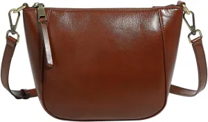 Hobo Bags for Women, Genuine Leather Crossbody Purse with Adjustable Strap, Lightweight Shoulder Bag