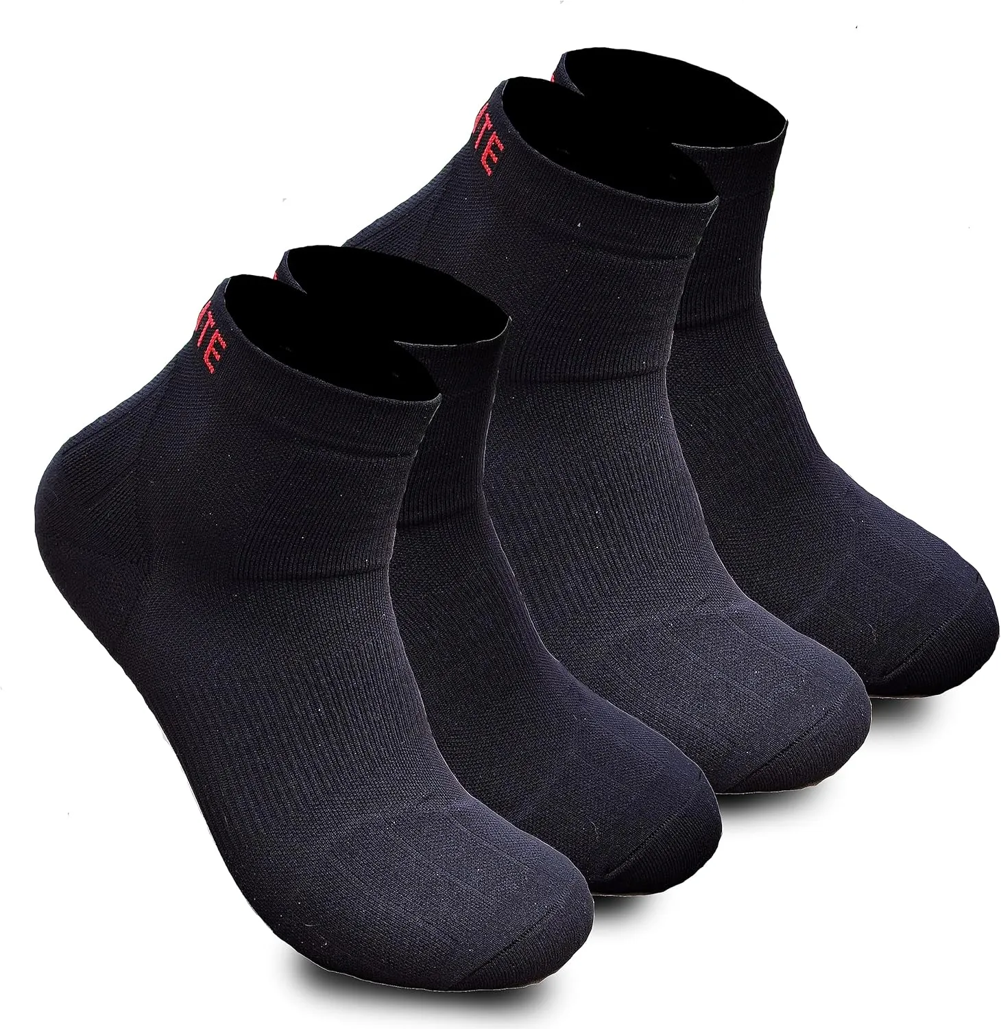 Hoplite Trail Running Compression Socks for Men and Women, 2 Pair Multi-pack