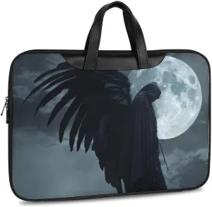 Horror Vampire Devil Grim Reaper Laptop Tote Bag Waterproof Computer Carrying Case Business Office Briefcase