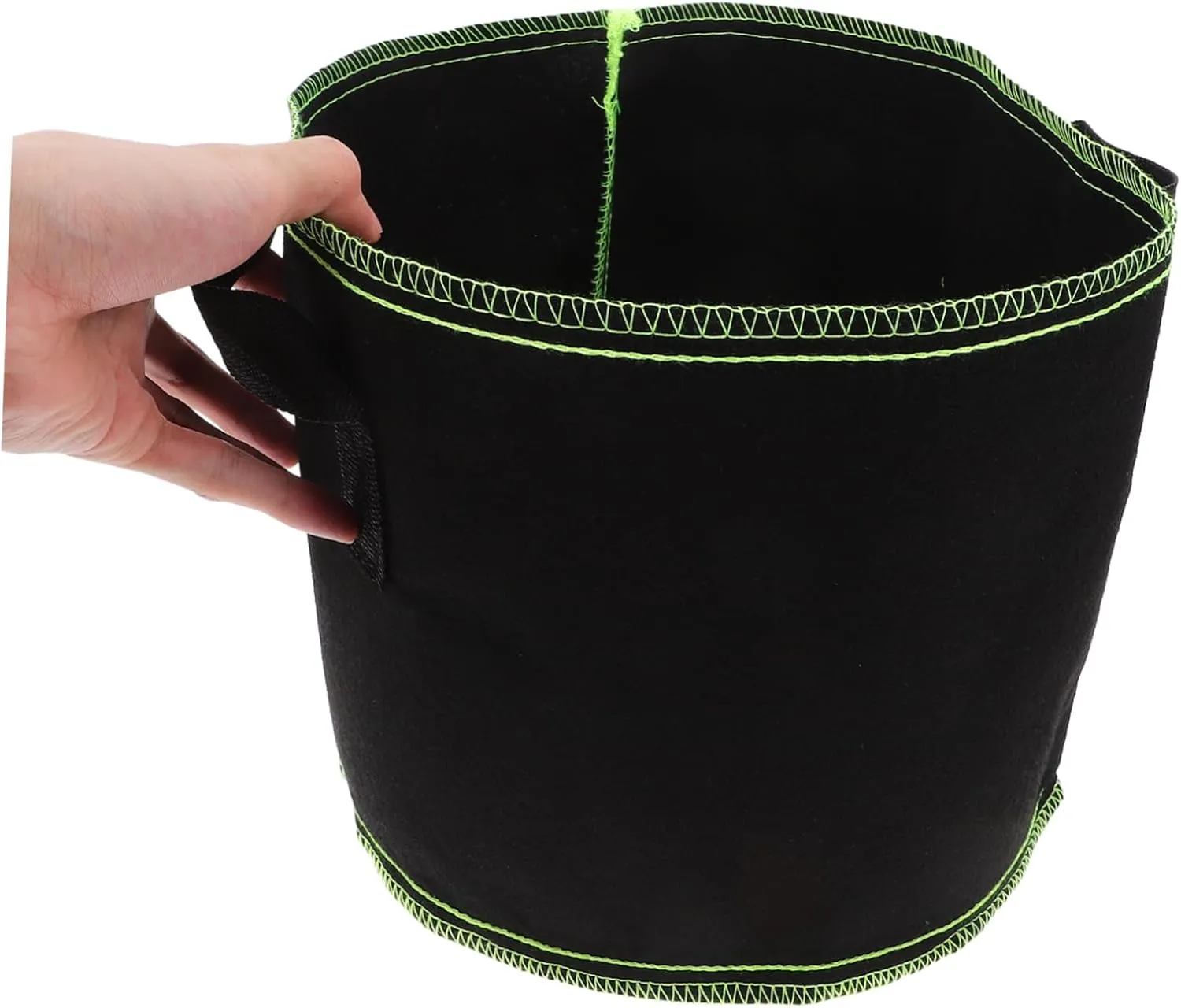 Indoor/Outdoor Planting Bags 5pcs 10 Gallon Grow Bags Non-Woven for Vegetable Fruit Potato Root Formation Drainage