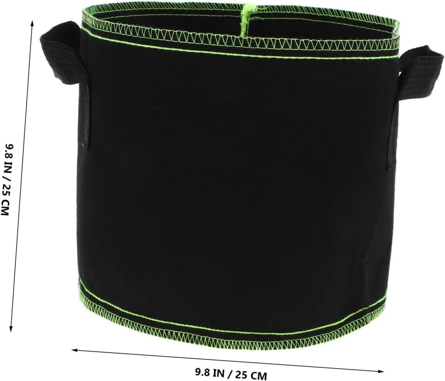 Indoor/Outdoor Planting Bags 5pcs 10 Gallon Grow Bags Non-Woven for Vegetable Fruit Potato Root Formation Drainage