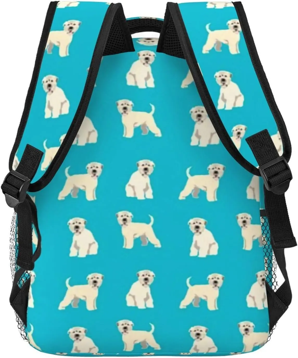 Irish Wheaten Terrier Dog Backpack Laptop Backpack Sports Travel Shoulder bag Light casual backpack