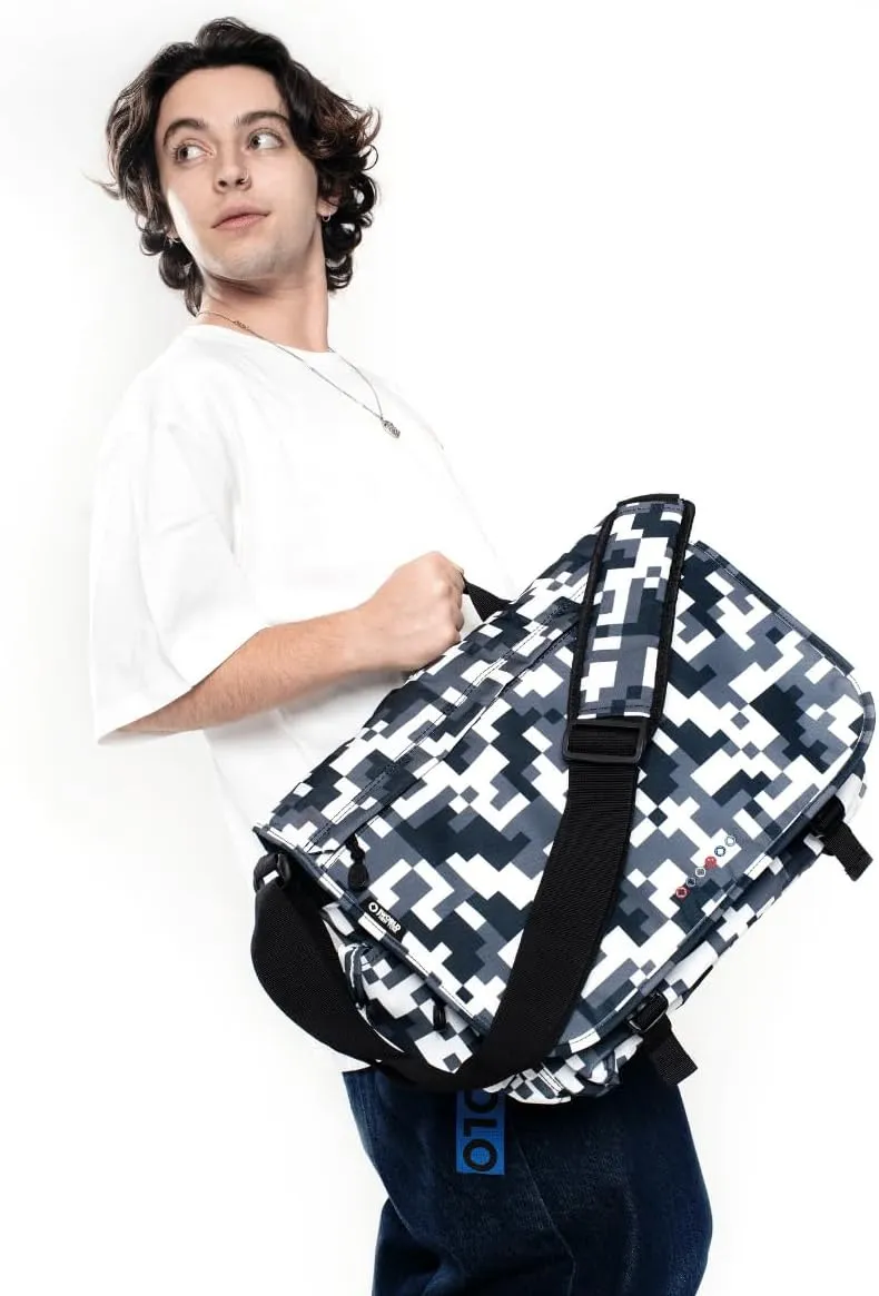 J World New York Thomas Laptop Messenger Bag for Women & Men. Kids Computer Bookbag