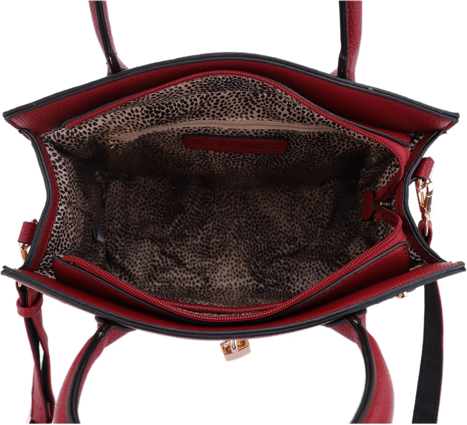 JESSIE & JAEMS Concealed Carry Purse for Women Satchel Concealed Carry Bag with Adjustable Shoulder Strap