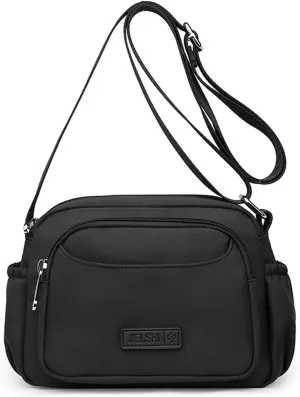 KARRESLY Crossbody Bags for Women Nylon Waterproof Shoulder Handbags Messenger Purses with Multiple Pockets