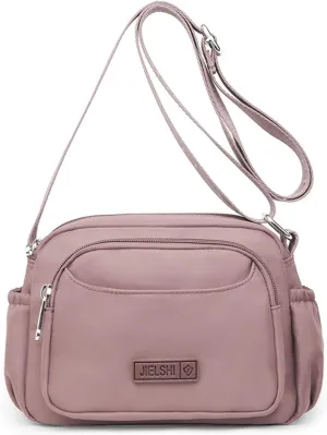 KARRESLY Crossbody Bags for Women Nylon Waterproof Shoulder Handbags Messenger Purses with Multiple Pockets