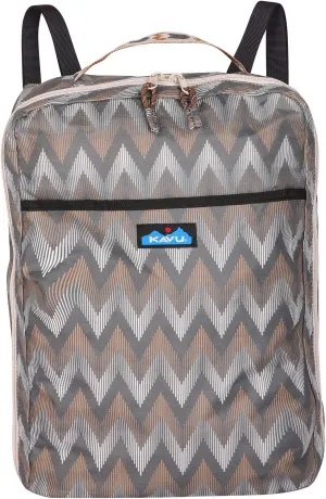 KAVU Wombat Packing Cube Convertible Backpack - Chevron Peak