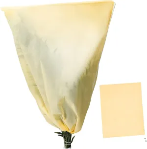 KESYOO Plant Protective Cover Tree Trunk Protector Pot Shrub Plant Protective Bags with Zip Covering Wraps Burlap Trees Snow-Proof Plant Protection Plant Cold Plant Frost Non-Woven Fabric
