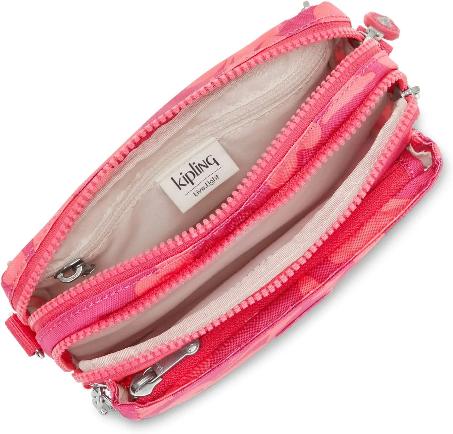 Kipling Abanu Multi Metallic Convertible Crossbody Bag