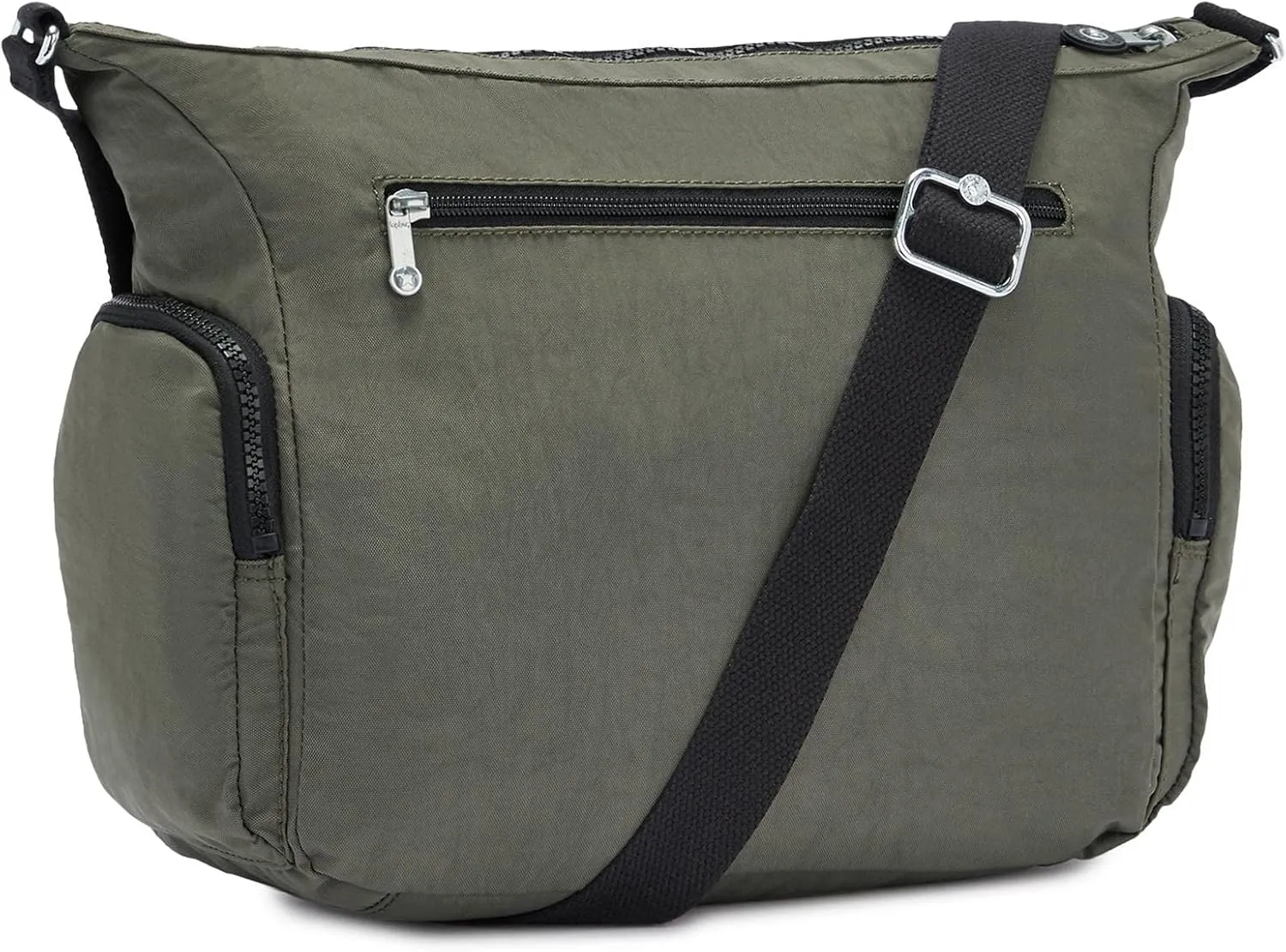 Kipling Womens Gabbie Bag, Lightweight Everyday Purse, Casual Shoulder Crossbody Bag, Green Moss, Medium US