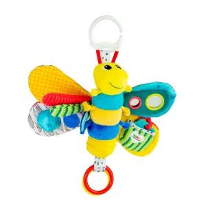 Lamaze Clip On Car Seat and Stroller Toy - Freddie the Firefly - Crinkle Car Seat Toys and Stroller Toys - Sensory Toys for Babies - Travel Toys for Car - Infant Toys Ages 0 Months and Up
