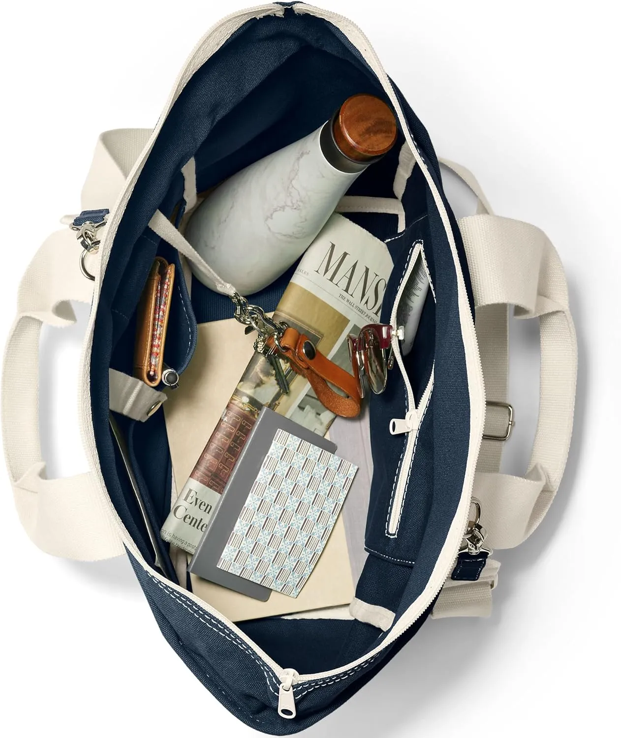 Lands' End Canvas Multiway Pocket Tote