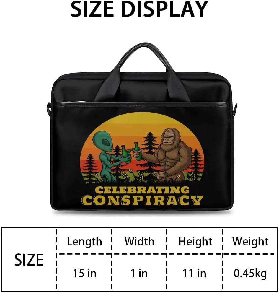 Laptop Bag for Women Men, 15.6 inch Messenger Shoulder Bags, Water Resistant Computer Bag Sleeve