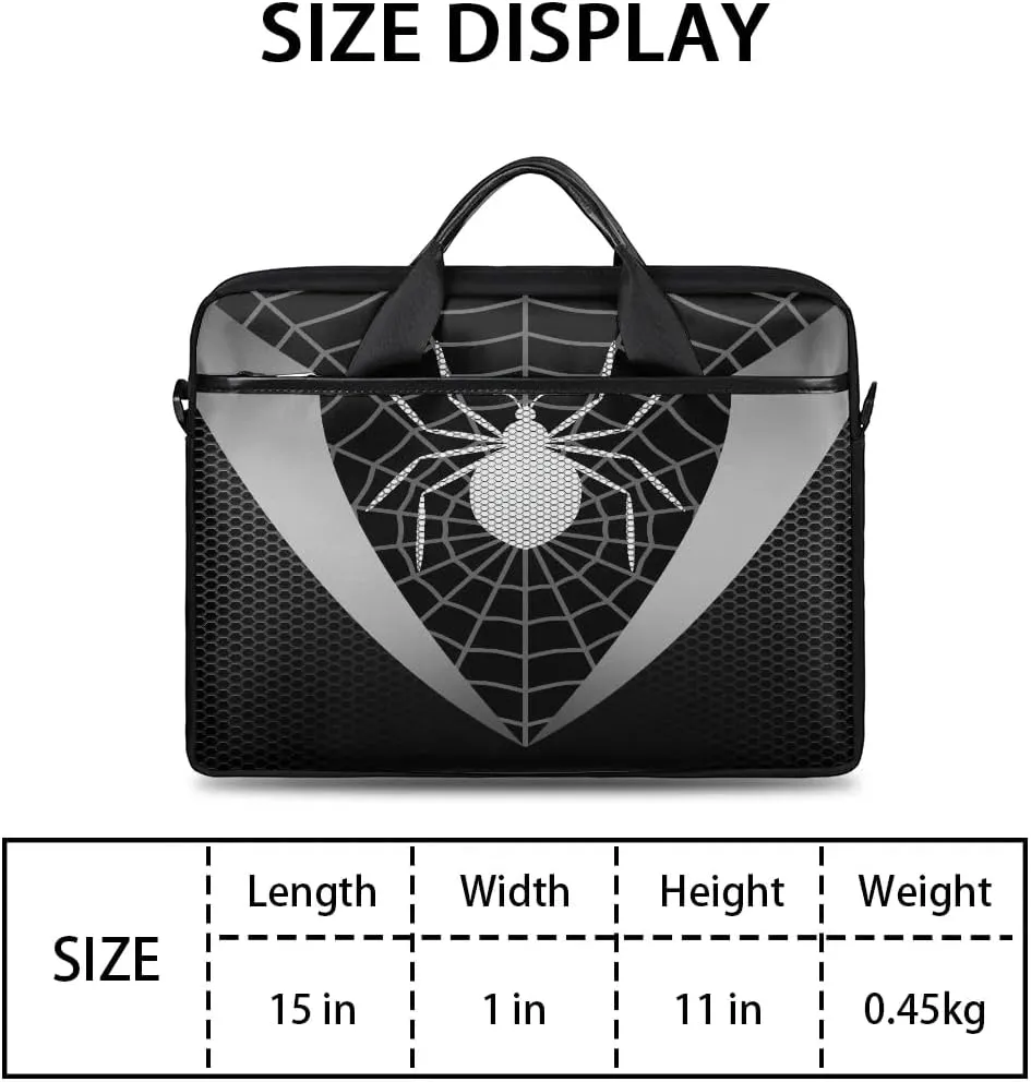 Laptop Bag for Women Men, 15.6 inch Messenger Shoulder Bags, Water Resistant Computer Bag Sleeve