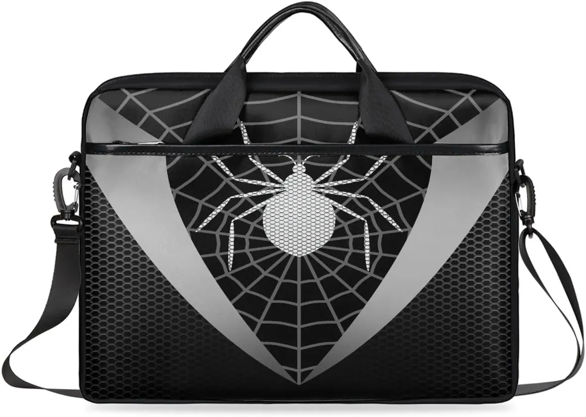 Laptop Bag for Women Men, 15.6 inch Messenger Shoulder Bags, Water Resistant Computer Bag Sleeve