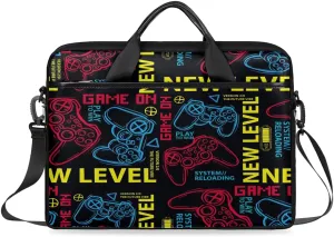 Laptop Bag for Women Men, 15.6 inch Messenger Shoulder Bags, Water Resistant Computer Bag Sleeve