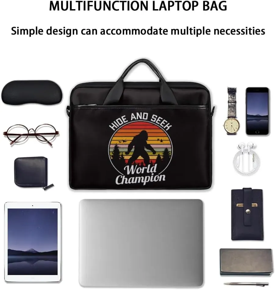 Laptop Bag for Women Men, 15.6 inch Messenger Shoulder Bags, Water Resistant Computer Bag Sleeve