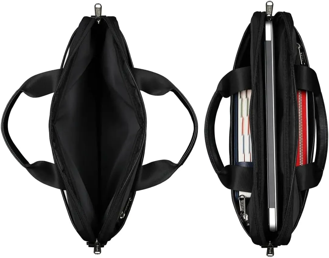 Laptop Bag for Women Men, 15.6 inch Messenger Shoulder Bags, Water Resistant Computer Bag Sleeve