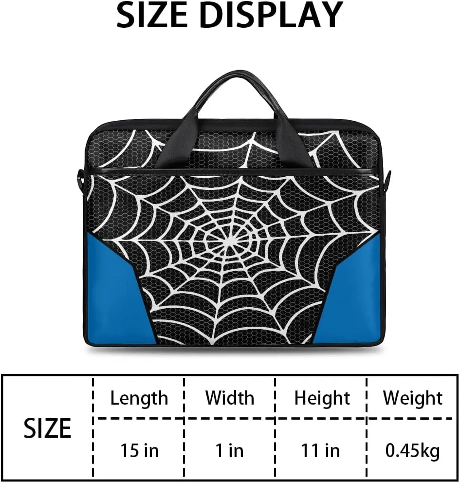 Laptop Bag for Women Men, 15.6 inch Messenger Shoulder Bags, Water Resistant Computer Bag Sleeve