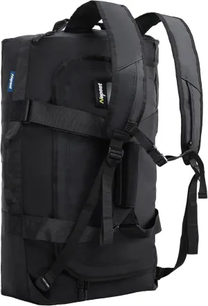 Large Duffel Backpack Bag, 3-Way Water Resistant Gym Duffle Bag with Shoe Compartment for Sports Workout