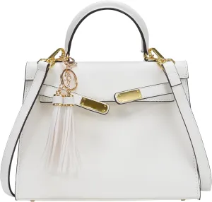 Leather Crossbody Bag and Purses for Women - Luxury Shoulder Handbags with Adjustable Strap Cross Body Bag