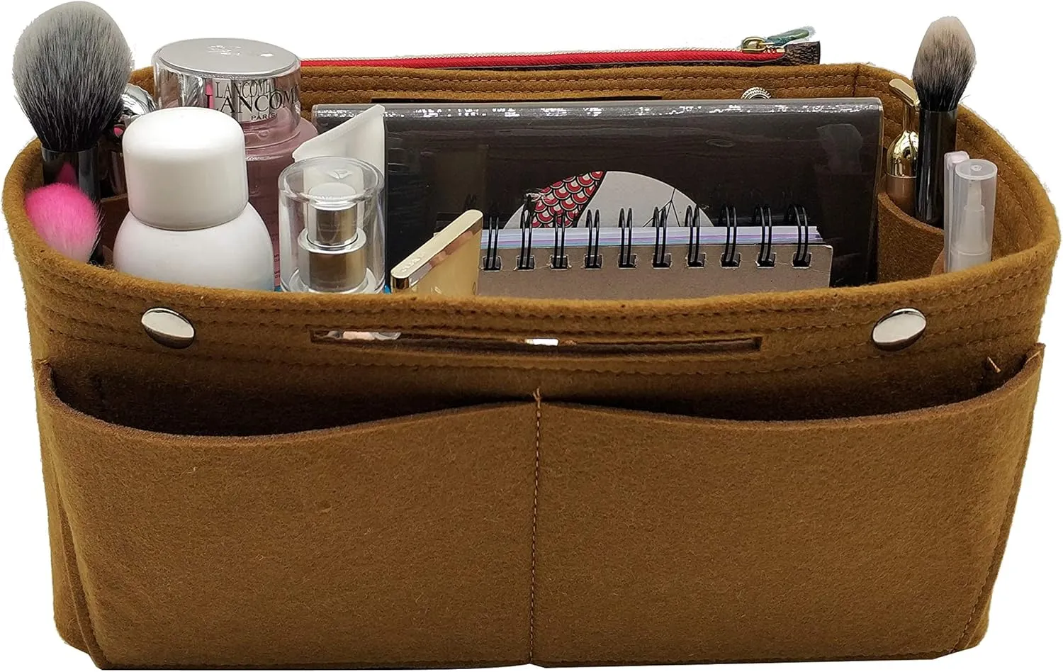 LEXSION Felt Purse Organizer Insert - Multi Pocket Bag in Bag Organizer Shaper