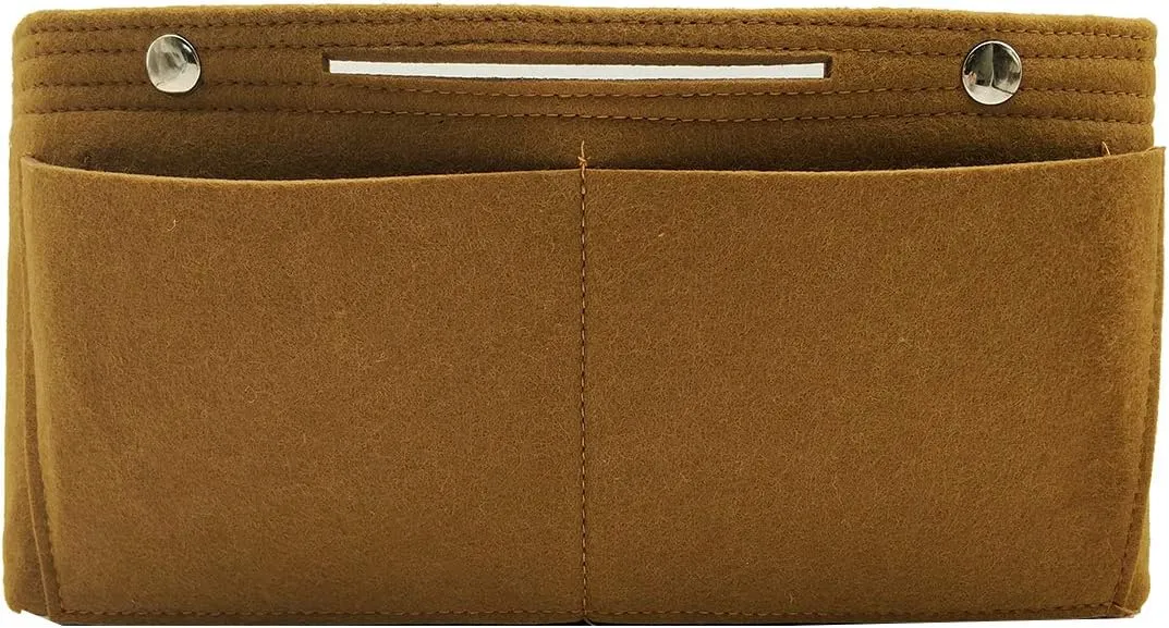 LEXSION Felt Purse Organizer Insert - Multi Pocket Bag in Bag Organizer Shaper