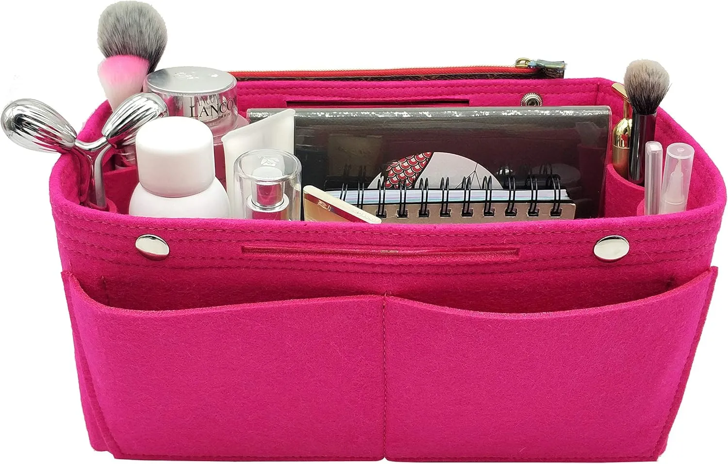 LEXSION Felt Purse Organizer Insert - Multi Pocket Bag in Bag Organizer Shaper