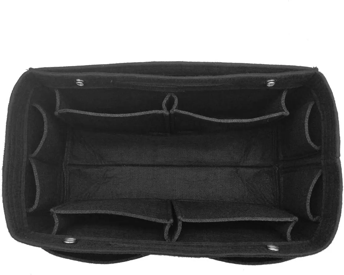 LEXSION Felt Purse Organizer Insert - Multi Pocket Bag in Bag Organizer Shaper