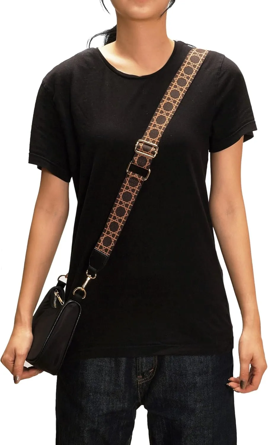 Like Dreams Fashion Purse Straps Replacement Crossbody, Wide Shoulder Adjustable Straps for Handbags, Crossbody Bag Strap
