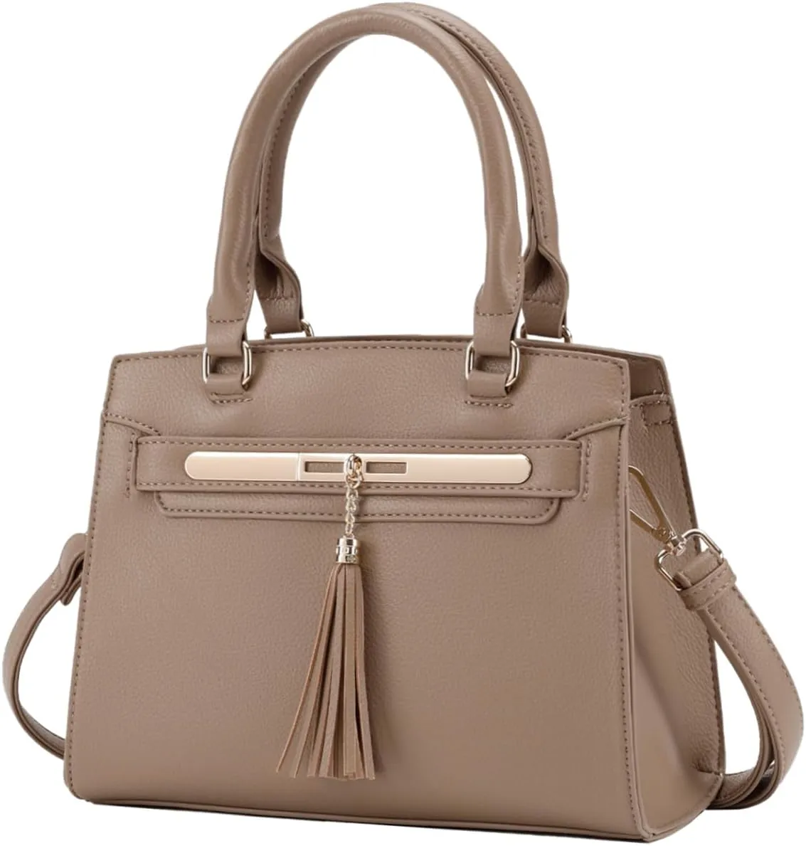 LJOSEIND Small Satchel Purses for Women - Fashionable Handbags, Top Handle Crossbody Bags with Adjustable Strap