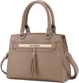 LJOSEIND Small Satchel Purses for Women - Fashionable Handbags, Top Handle Crossbody Bags with Adjustable Strap