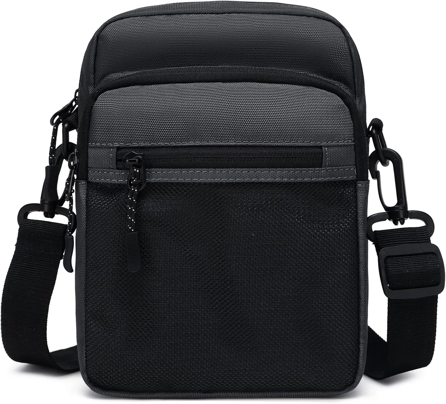 Lohol Small Messenger Bag for Men Women, Water Resistant Adjustable Crossbody Sling bag Purse for Travel Sports