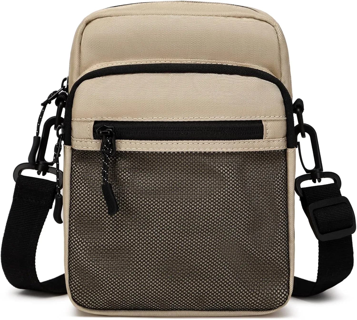 Lohol Small Messenger Bag for Men Women, Water Resistant Adjustable Crossbody Sling bag Purse for Travel Sports