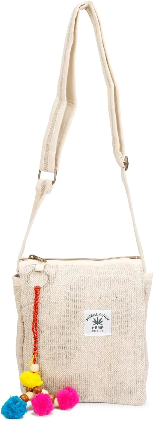 LONGING TO BUY Hemp Sling Bag, Hemp Eco-Freindly Crossbody Bag For Men And Women