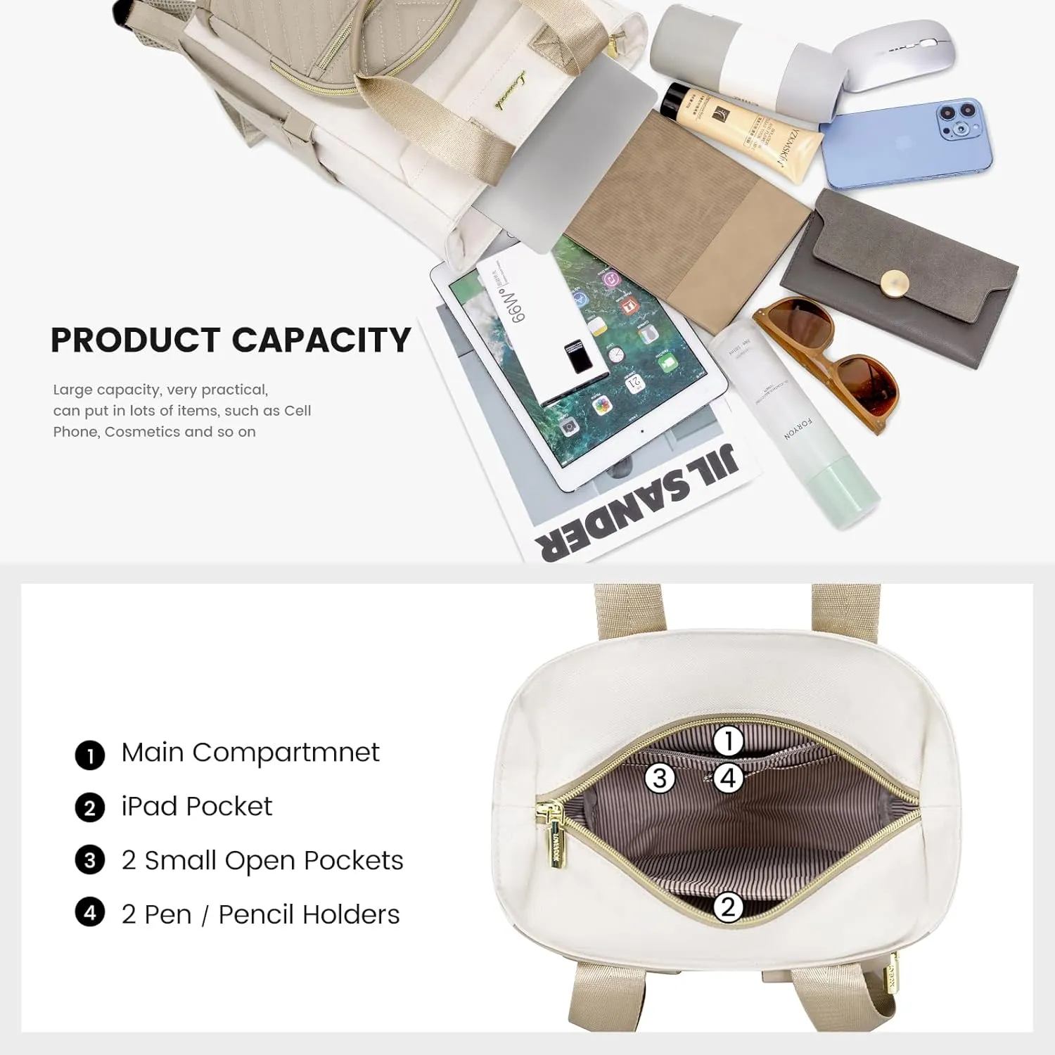 LOVEVOOK Mini Convertible Backpack Purse for Women, Waterproof Small Backpack for Daily Work Travel
