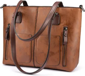 LOVEVOOK Purses Tote Bag for Women, Handbags Large Shoulder Bag, Leather Work Bags with Multi-Pockets, Designer Hobo Satchel