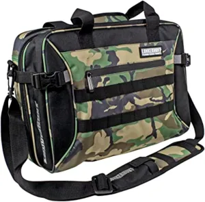 Lunkerhunt Fishing Tackle Sling Bag with Adjustable Strap - Water-Resistant TPE Fabric