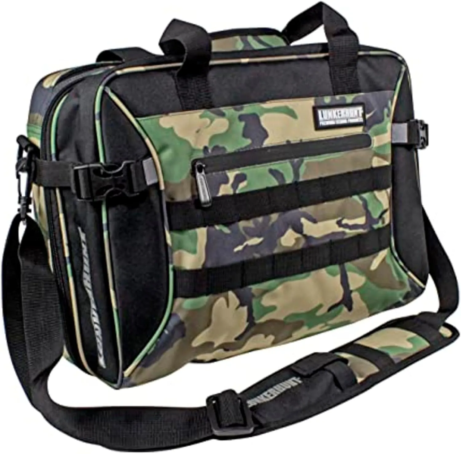 Lunkerhunt Fishing Tackle Sling Bag with Adjustable Strap - Water-Resistant TPE Fabric